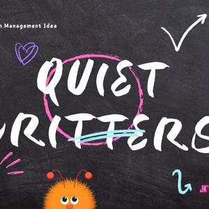Quiet Critters- A Classroom Management Tool- Quiet Classroom
