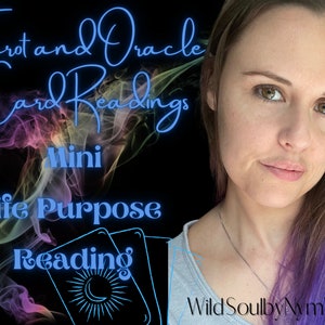 Mini Life Purpose Tarot Reading, Mini Tarot Reading, E-mail lezen met geschreven rapport, Life Purpose Intuïtief lezen