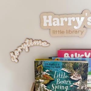 Storytime Sign, Library Sign, Book Corner, Book Nook Sign, Childrens ...