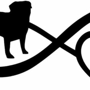 car sticker, me and my dog, I love my dog, dog love, for vehicles, motorcycles, laptops, vinyl decal, sticker, self-adhesive, waterproof