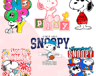 スヌーピーとウッドストックのイラスト：ヴィンテージピーナッツ