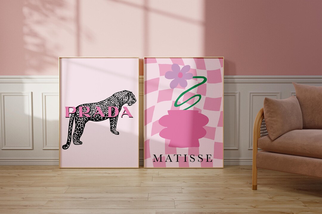 Luxury Fashion Poster Set, Modern Poster, Designer Wall Art, Luxury Fashion Wall Print, Luxury