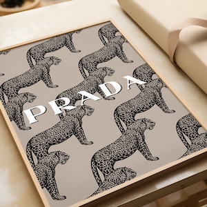 18&quot;x 24&quot; Luxury Fashion Poster, Modern Poster, Designer Wall Art, Luxury Fashion Wall Print, Luxury Fashion Design, Home Wall Decor, Logo