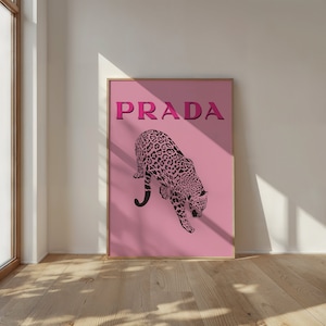18&quot;x 24&quot; Luxury Fashion Poster, Modern Poster, Designer Wall Art, Luxury Fashion Wall Print, Luxury Fashion Design, Home Wall Decor, Logo
