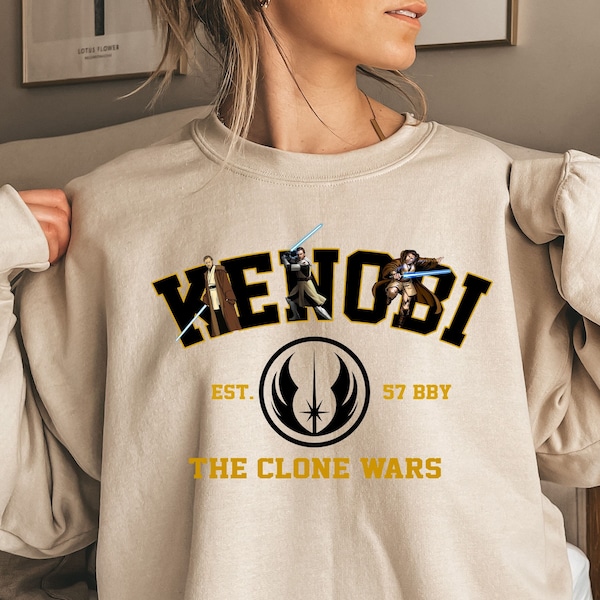 Kenobi Sweatshirt, Star Wars Sweatshirt, Obi Wan Kenobi Sweatshirt, Star Wars Gift, Star Wars Fan, Disney Star Wars Trip Sweat,