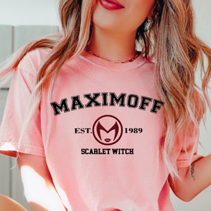 Maximoff scarlet witch Shırt Maximoff Est 1989 Sweatshirt,Maximoff 1989 Hoodie,Vintage Scarlet Witch Sweater,Maximoff Sweater,Gıft For Her