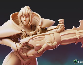Space Elf Void Dancers - in 8k - Packs of 5 Models by PS Minis