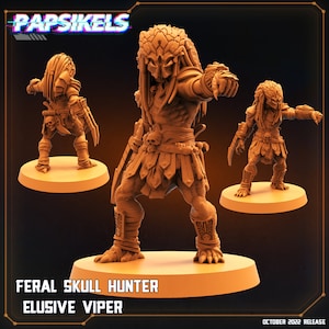 Feral Skull Hunters Group C in 8K