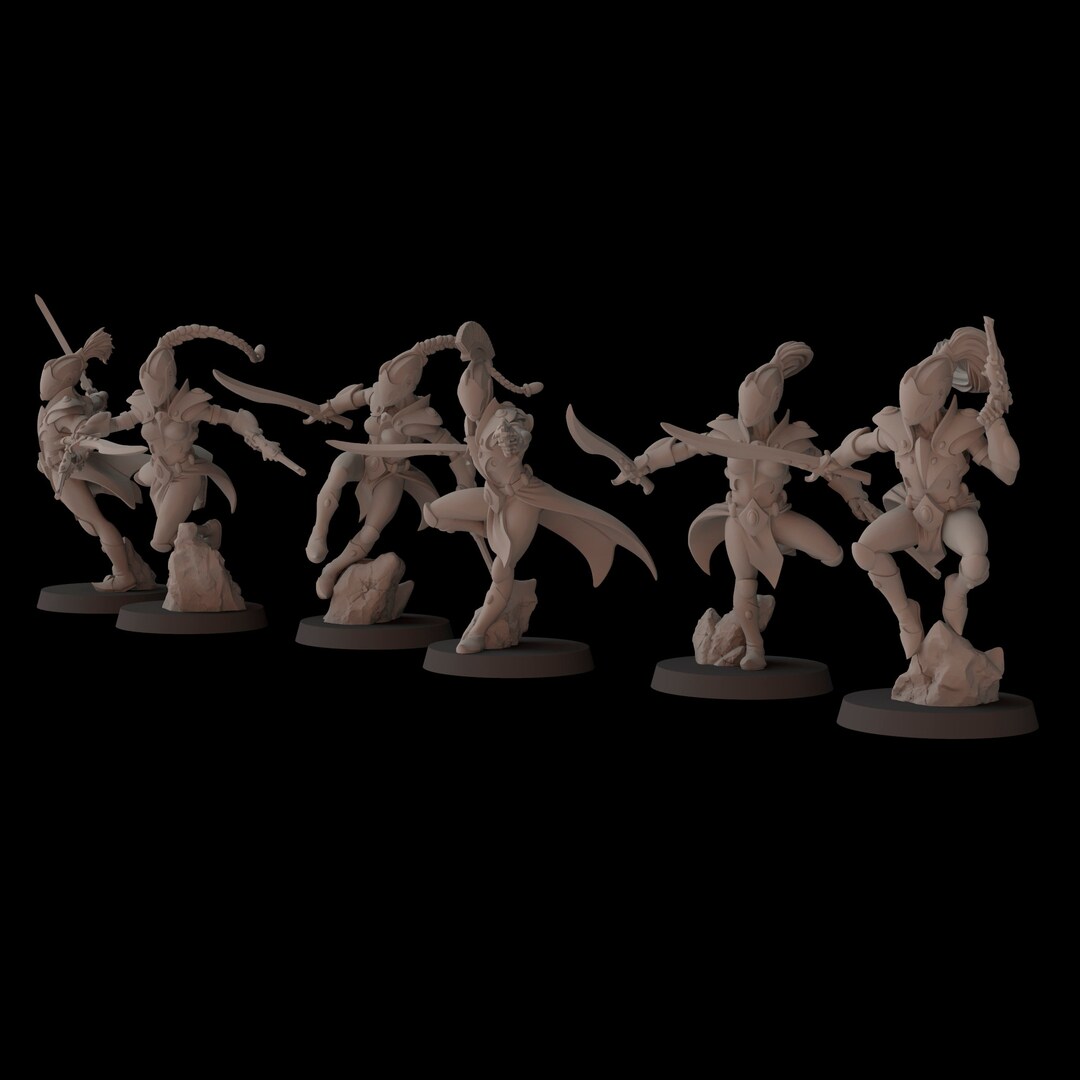 Model Pack. Shop Battle Dancers in 8K With Leader by FCM 6 Model Packs - Etsy UK