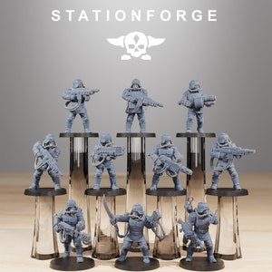 GrimGuard Commandos 8K Prints I Station Forge