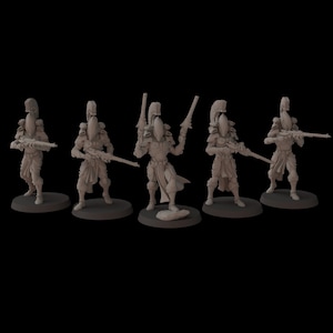 Elite Guard in 8K Pack of 5 Models by FCM