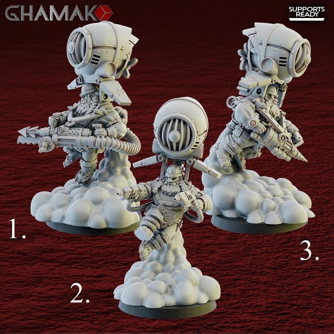 Ghamak-Wachennen Enforcer Squad - Figurine/Jeu - Neuf