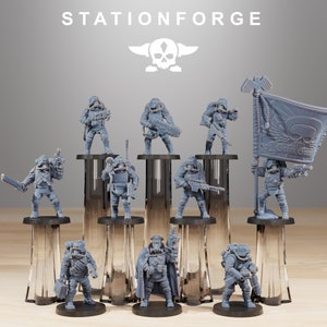 GrimGuard Ironclads 8K Prints I Station Forge