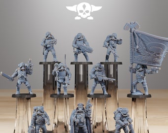 GrimGuard Ironclads 8K Prints I Station Forge