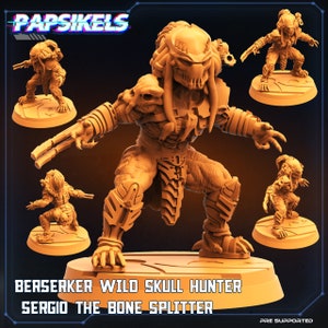 Skull Hunter Sergio bone breaker in 8K by Papsikels