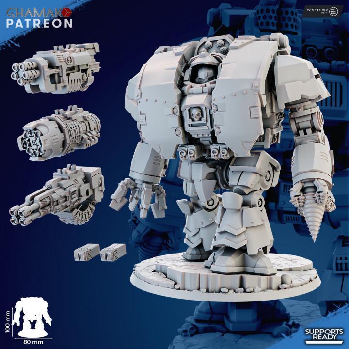 Kit Conversione Redemptor Dreadnought - Space Wolves - GreyTide Studio - Foto 4