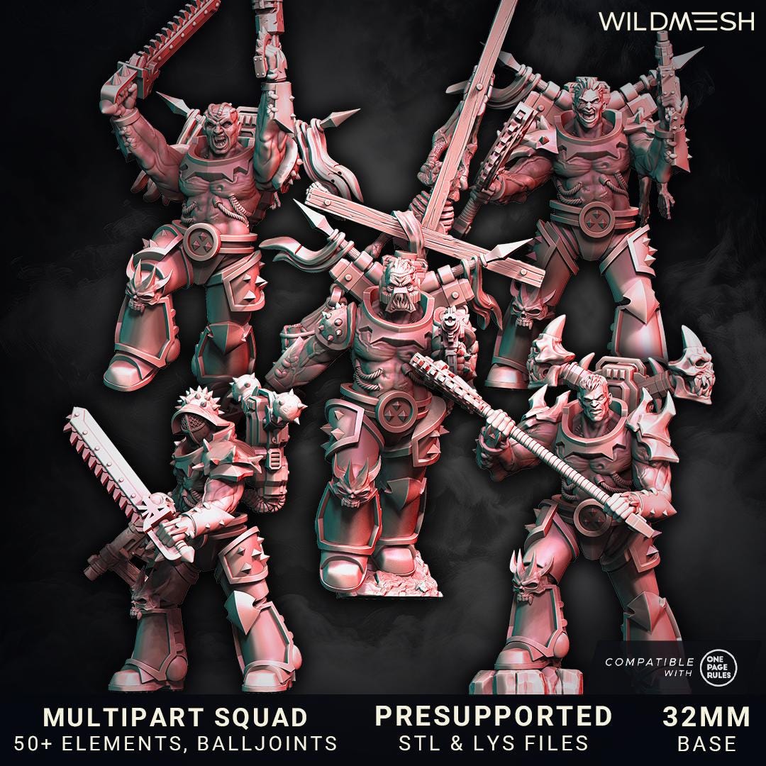 2 Khorne berzerkers OOP Box, Nonused