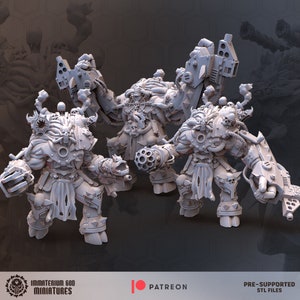 Scavenger Destroyers - in 8k - by Immaterium God