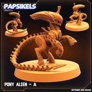 Pony Aliens in 8K Papsikels