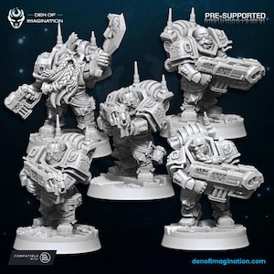 Dwarven Empire Prospectors- 20 Models in 12k Resolution - by Den of Imagination