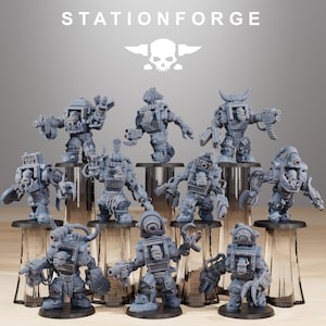 Orkaz Steelbrutes - 12k Resoultion-  by Station Forge
