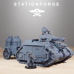 Flame Tank in 8k by Station Forge