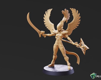 Warmancer Pose 4 in 8K versions by PSMinis