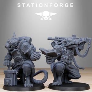 Grimguard Raticus - 10 Models - by Station Forge - Etsy
