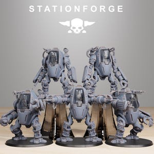 Scavenger Clankers - in 12k Resolution - Designed by Station Forge