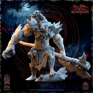 Aîné des rochers de Krakham - 80 mm environ - en 8 carats - par Beholder Miniatures