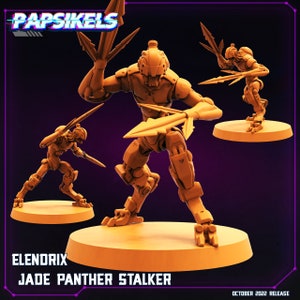 Jade Panther Stalkers in 8K 5models Papsikels