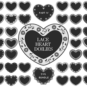 Hart kleedje met bloemenkant SVG-vol.4, vintage antiek decoratief hart met fancy kant, Victoriaanse goth, ambachtelijke benodigdheden voor romantisch ontwerp