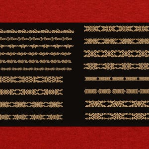 Kinesisk etikettgränspaket, vintage orientaliska SVG-namnskyltramar för laserskärning, Cricut, förpackningsdesign, traditionell guldvektoruppsättning bild 2
