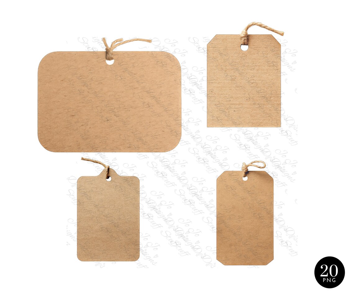 Vintage Tags, Printable Blank Paper Texture Craft Paper Tags, Collage ...