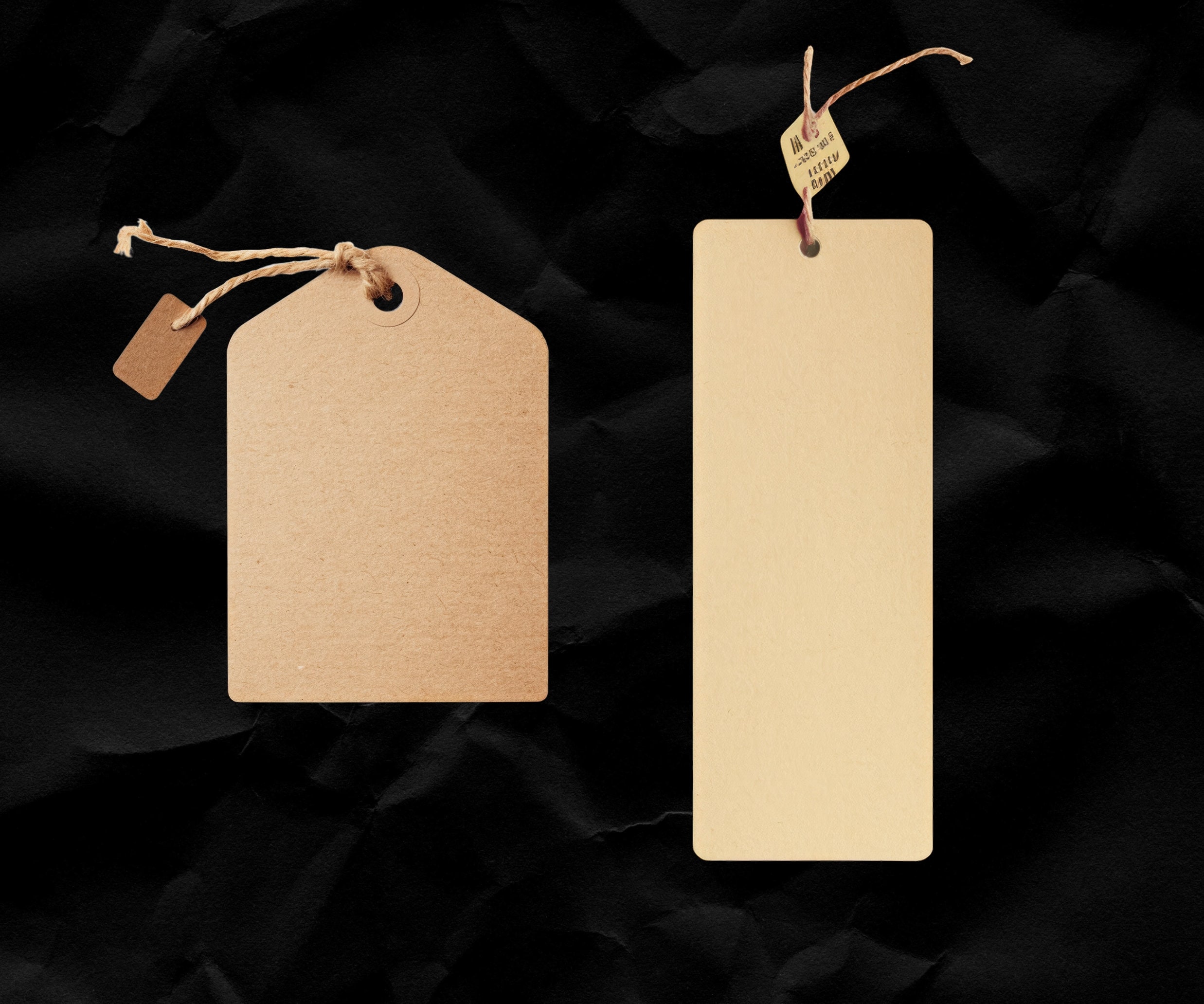Vintage Tags, Printable Blank Paper Texture Craft Paper Tags, Collage ...
