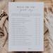 see more listings in the → Bridal Shower Games section