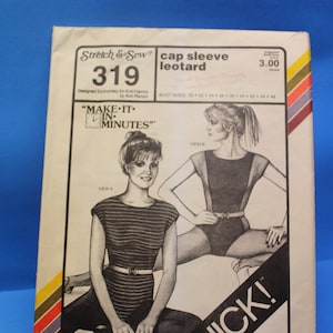 Stretch & Sew Cap Sleeve Leotard