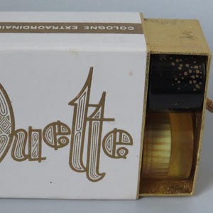 Faberge Duette Cologne Act IV and Aphrodisia in Slide Box VINTAGE