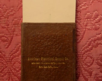 American Electrical Supply Co. Leather Notepad