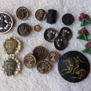 Antique Japanese Buttons - Etsy