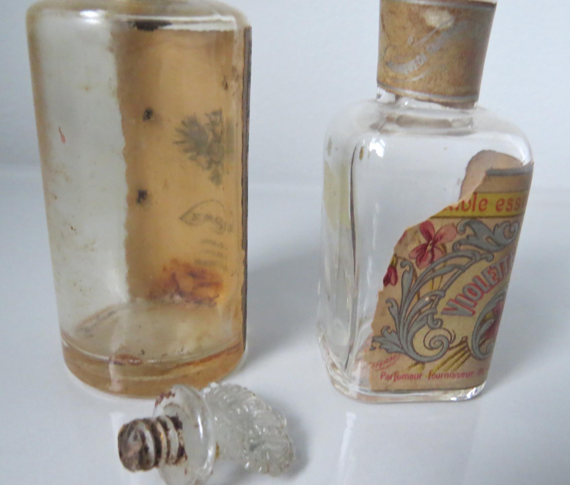 Early 20th Century Commercial Perfume Bottles - Fioret, Julian