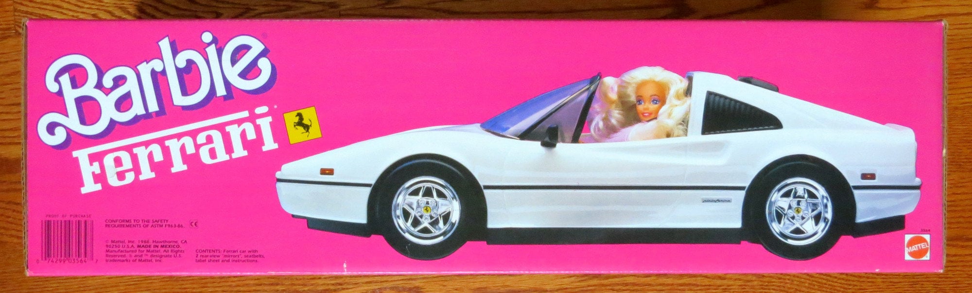 Unopened Barbie Ferrari Car, 1988 - Etsy