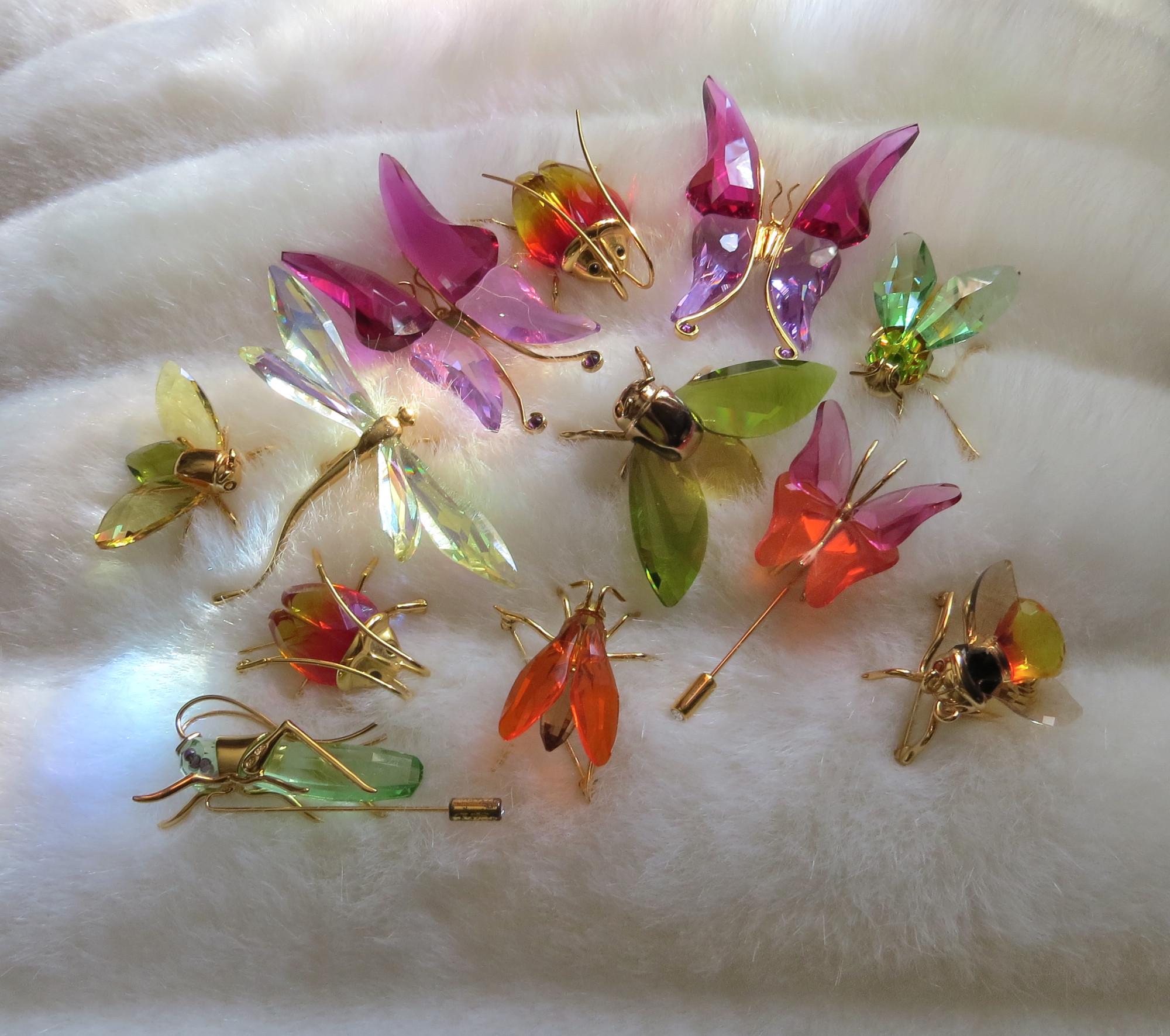 DANIEL SWAROVSKI Paradise ブローチ Daniel Swarovski 925