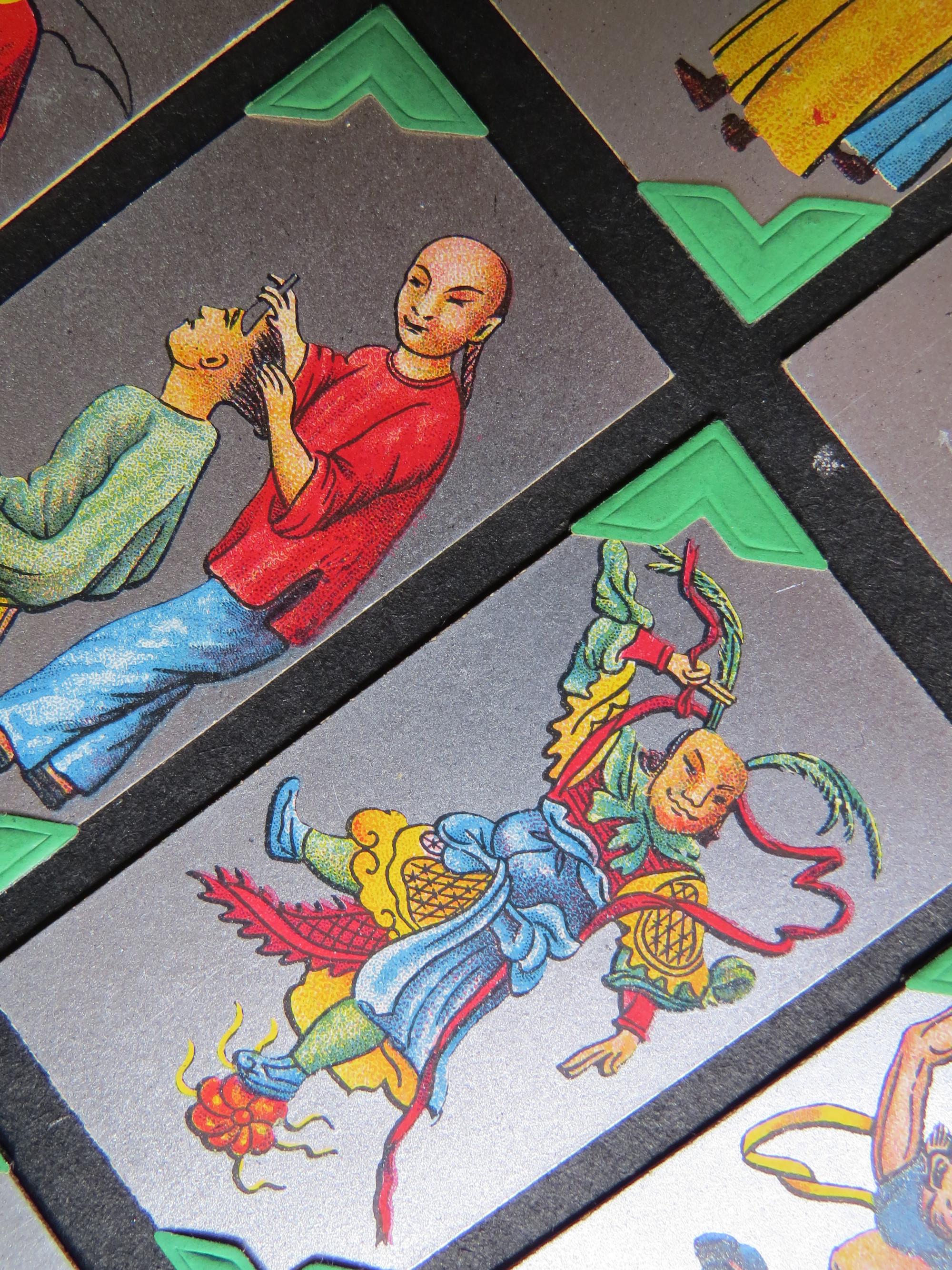 chinese cigarette cards Vintage Chinese Cigarette Cards