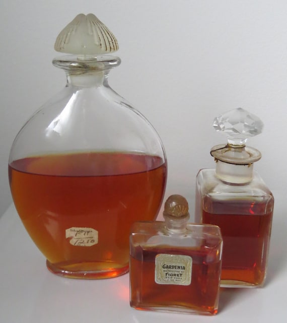 Early 20th Century Commercial Perfume Bottles - Fioret, Julian