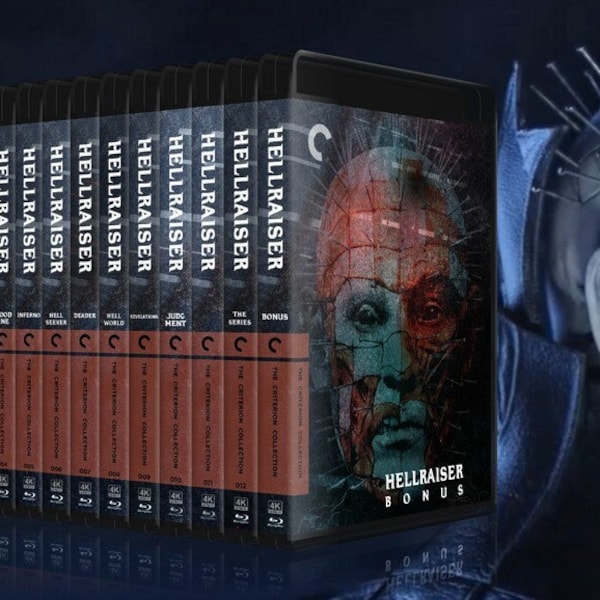 Custom HELLRAISER Collection 4K/BluRay Covers (NO films/discs/blu ray/4k/dvd or plastic cases included)