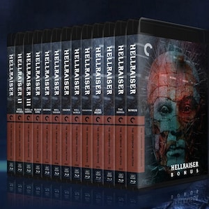 020. Custom HELLRAISER Collection 4K/BluRay Covers DOWNLOAD (NO films/discs/blu ray/4k/dvd or plastic cases included)
