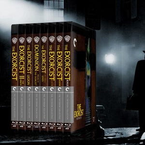 024. Custom EXORCIST Collection 4K Covers (NO films/discs/blu ray/4k/dvd or plastic cases included)