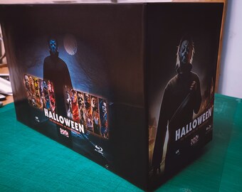 Alternate Custom HALLOWEEN 4K Boxset (NO films/discs/blu ray/4k/dvd or plastic cases included)