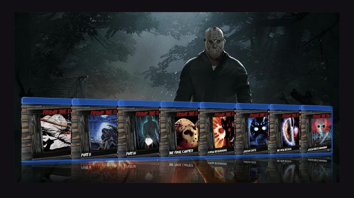 026. Custom FRIDAY THE 13th 4K Boxset (NO Films/discs/blu Ray/4k